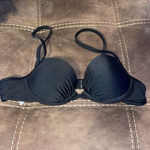 NWOT Aerie black bikini top